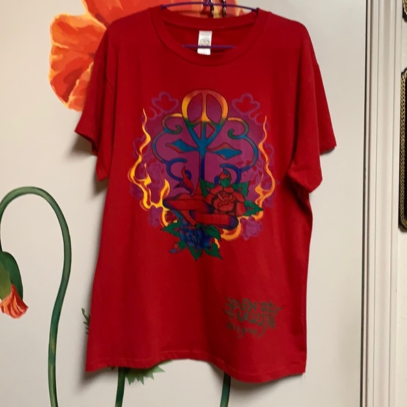 Ed Hardy Christian Audigier Tee Shirt loop - Picture 1 of 6